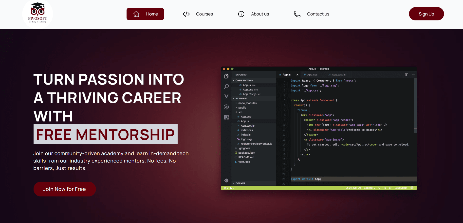 Pivosoft Coding Academy